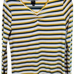 Art Class‎ long sleeved striped top—girls XL 14/16